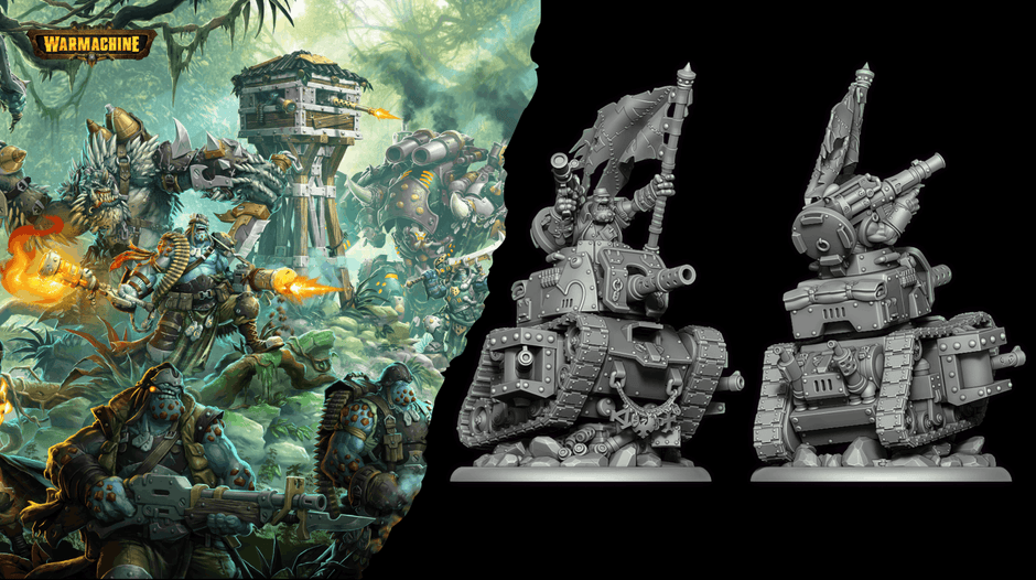 AdeptiCon 2026 Keynote – Kithguard’s massive Fortress King and bazooka-wielding Gunnbjorn - Steamforged Games