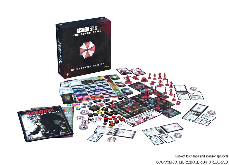What You Get in Resident Evil™ 3: The Board Game | Updated