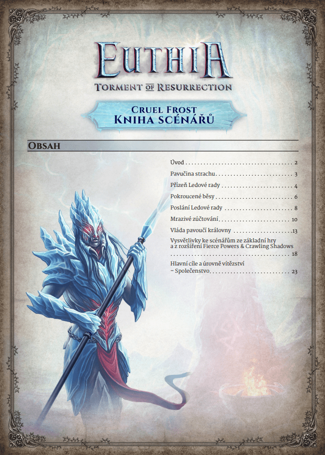 Euthia Cruel Frost Scenario Book CZ (PDF) - Steamforged Games