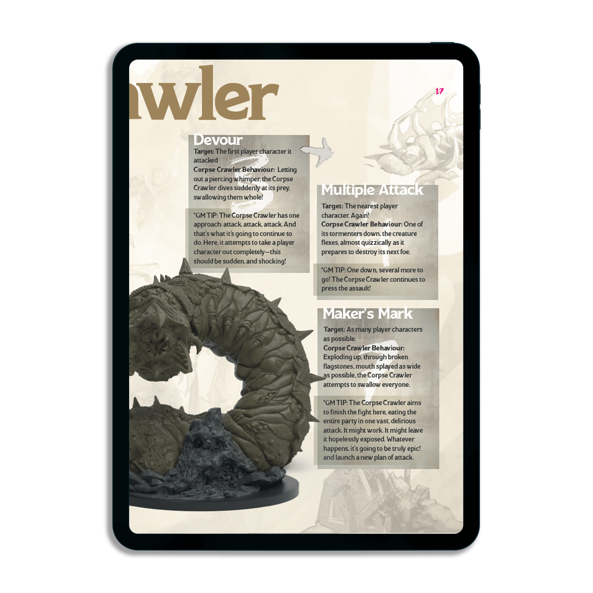 Union Crawler Sheet.pdf Epic Encounters: Barrow of the Corpse Crawler (PDF)