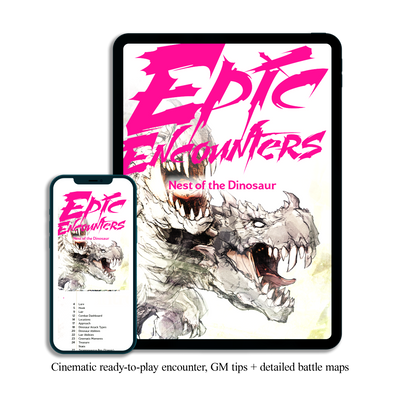 Epic Encounters: Nest of the Dinosaur (PDF)