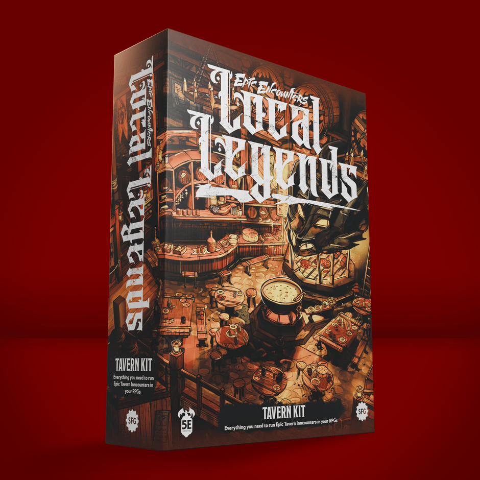 Epic Encounters Local Legends 5E Tavern Kits for any RPG game