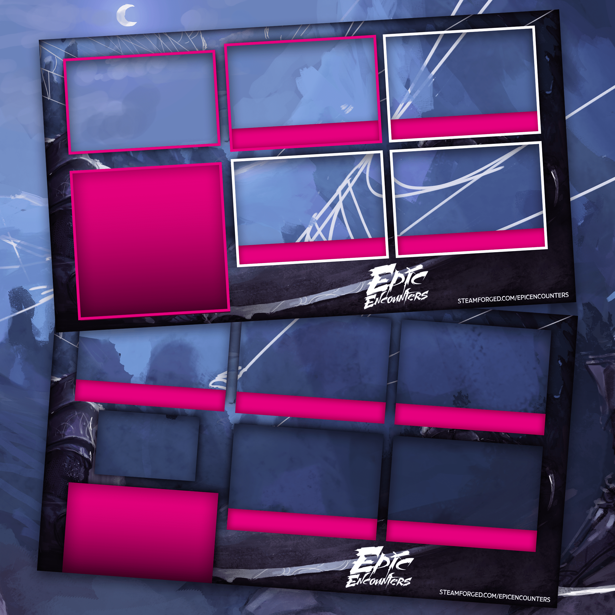Overlay Frame Adventure Epic Encounters Overlay Bundle