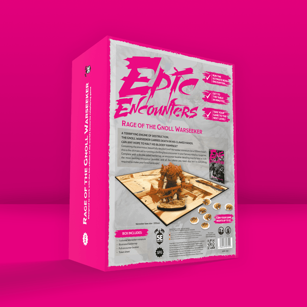 Epic Encounters: Rage Of The Gnoll Warseeker - Steamforged Games - Neuf