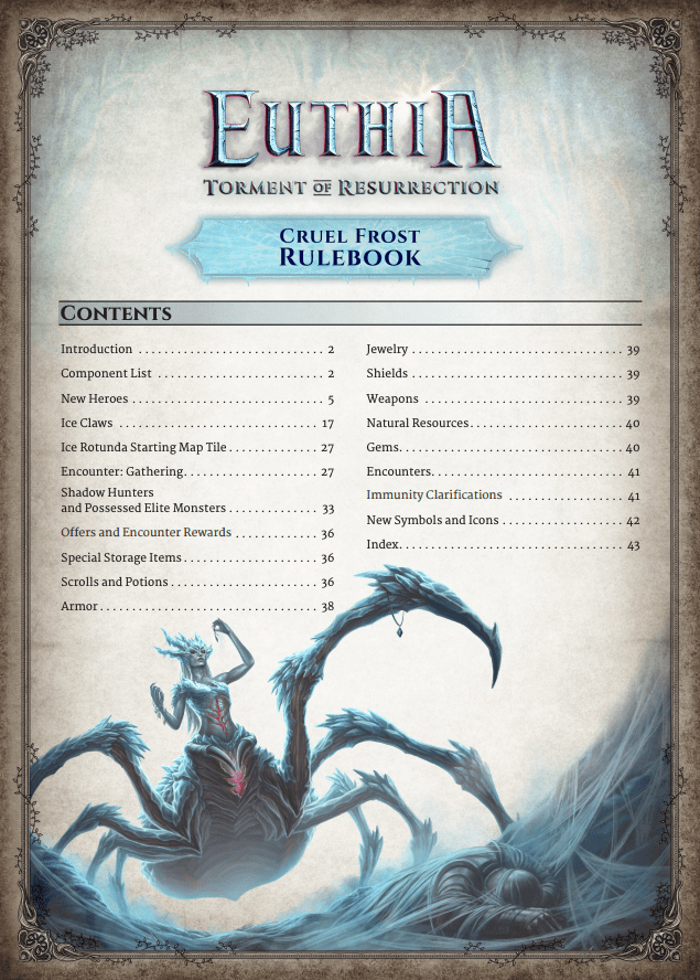 Euthia Cruel Frost Rulebook (PDF) - Steamforged Games