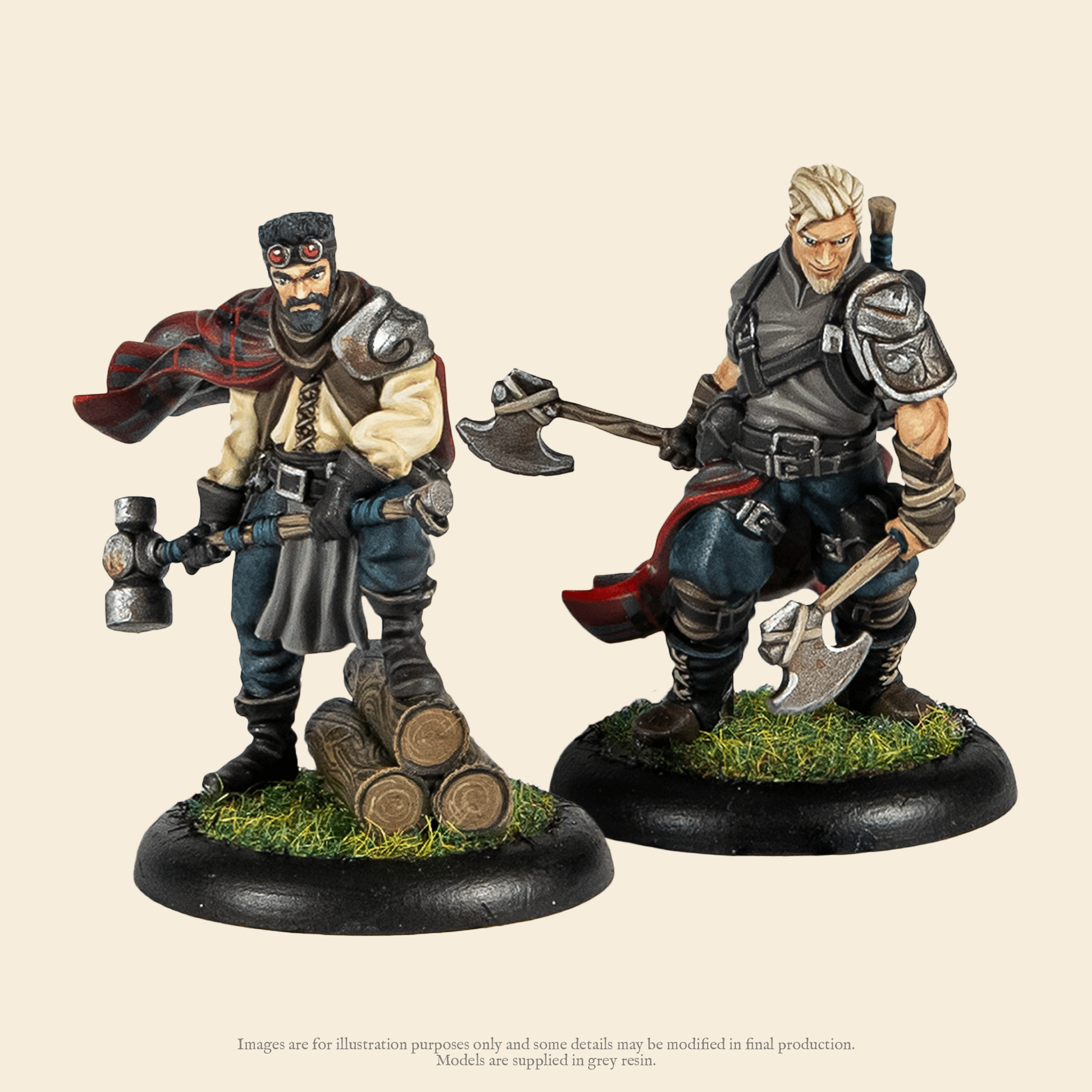 Guild Ball - Lumberjacks Flint & Mallet Crossover Pack - Steamforged Games
