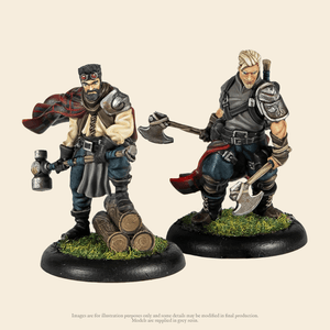 Guild Ball - Lumberjacks Flint & Mallet Crossover Pack - Steamforged Games