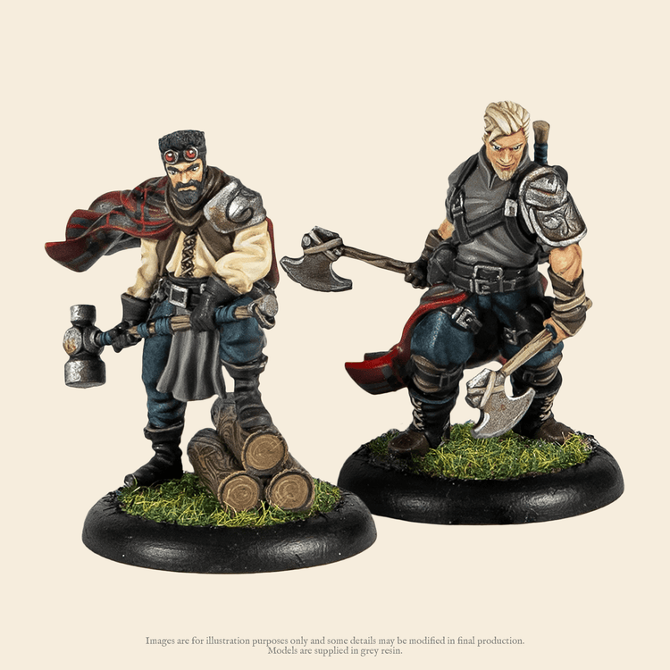 Guild Ball - Lumberjacks Flint & Mallet Crossover Pack - Steamforged Games