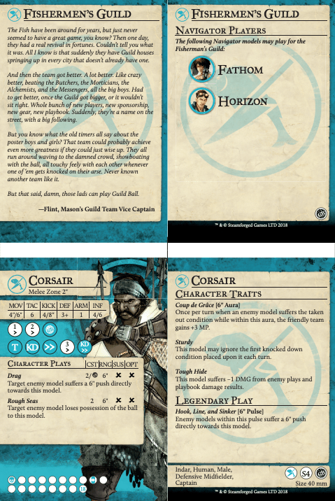 Guild Card Guild Ball Fisherman's Guild Cards S4 Print-Friendly (PDF)