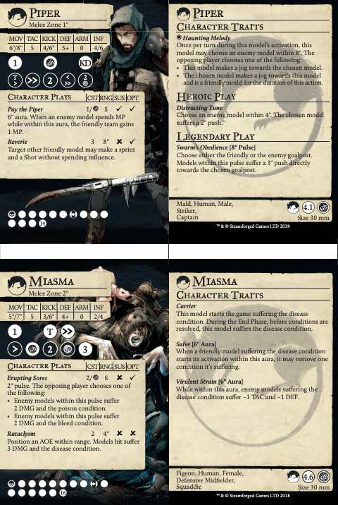 Guild Card Guild Ball Ratcatcher's Guild Cards S4 Print-Friendly (PDF)