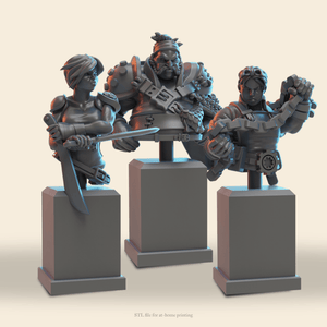 Guild Ball - Trophy Set (STL Files) - Steamforged Games