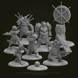 Guild Ball - The Blacksmiths: Forged from Steel