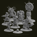 Guild Ball - The Blacksmiths: Forged from Steel - Resin / Grey