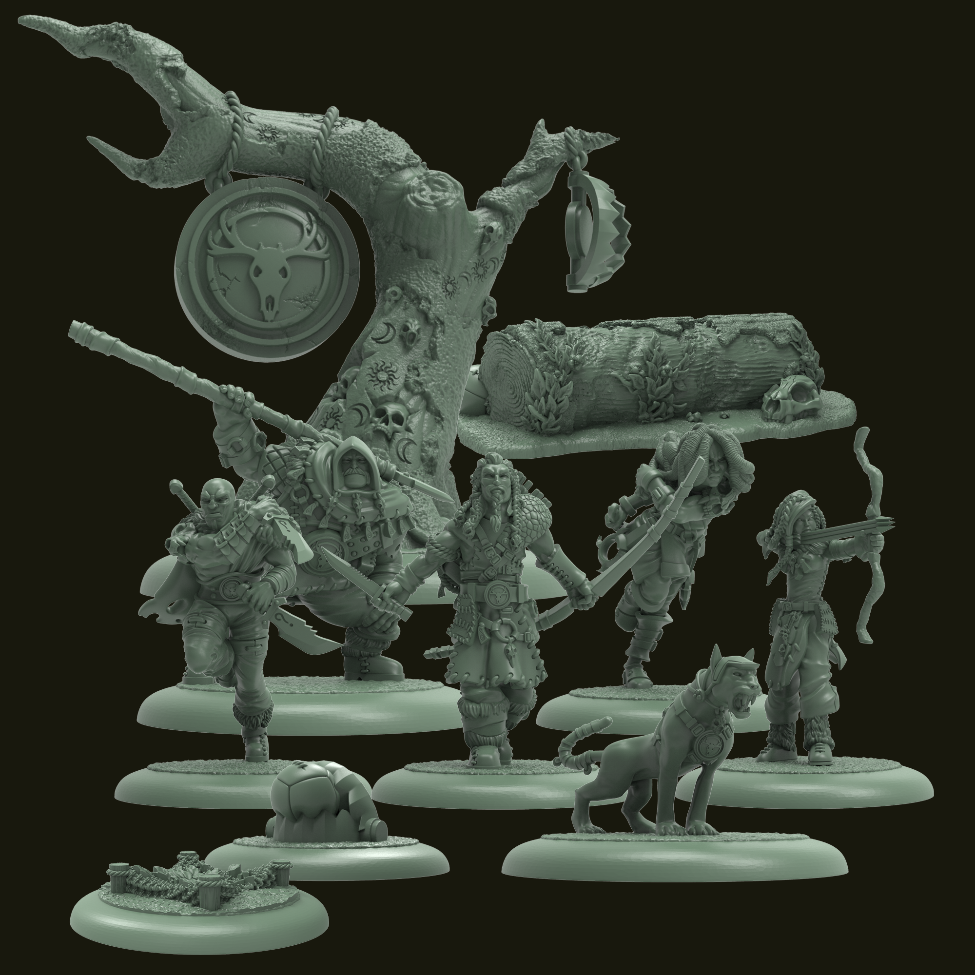 Guild Ball - The Hunters: Blessed of the Sun Father