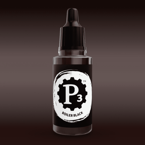 P3 Paints: Boiler Black - Steamforged Games