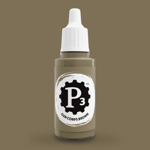 P3 Paints: Gun Corps Brown - Steamforged Games