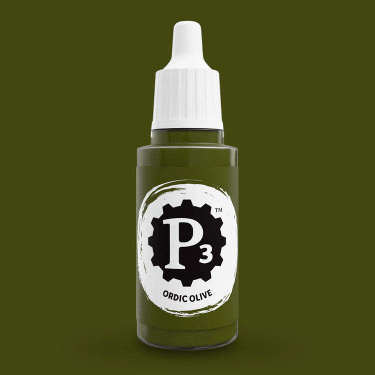 P3 Paints: Starter Set Dropper Bottle (10 paints) - Steamforged Games