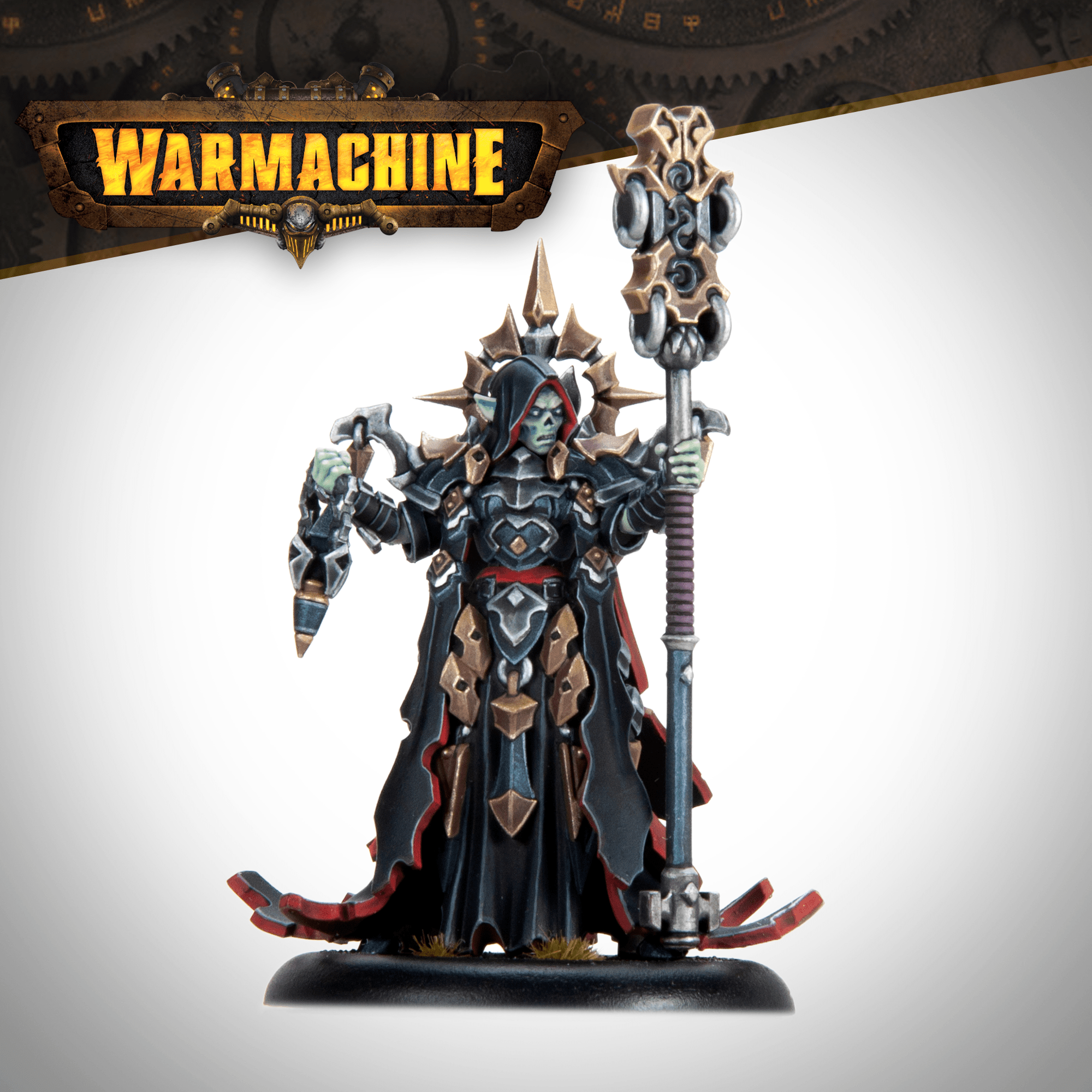 Warmachine: Dusk Fane of Nyrro Sythyss Prophet - Steamforged Games