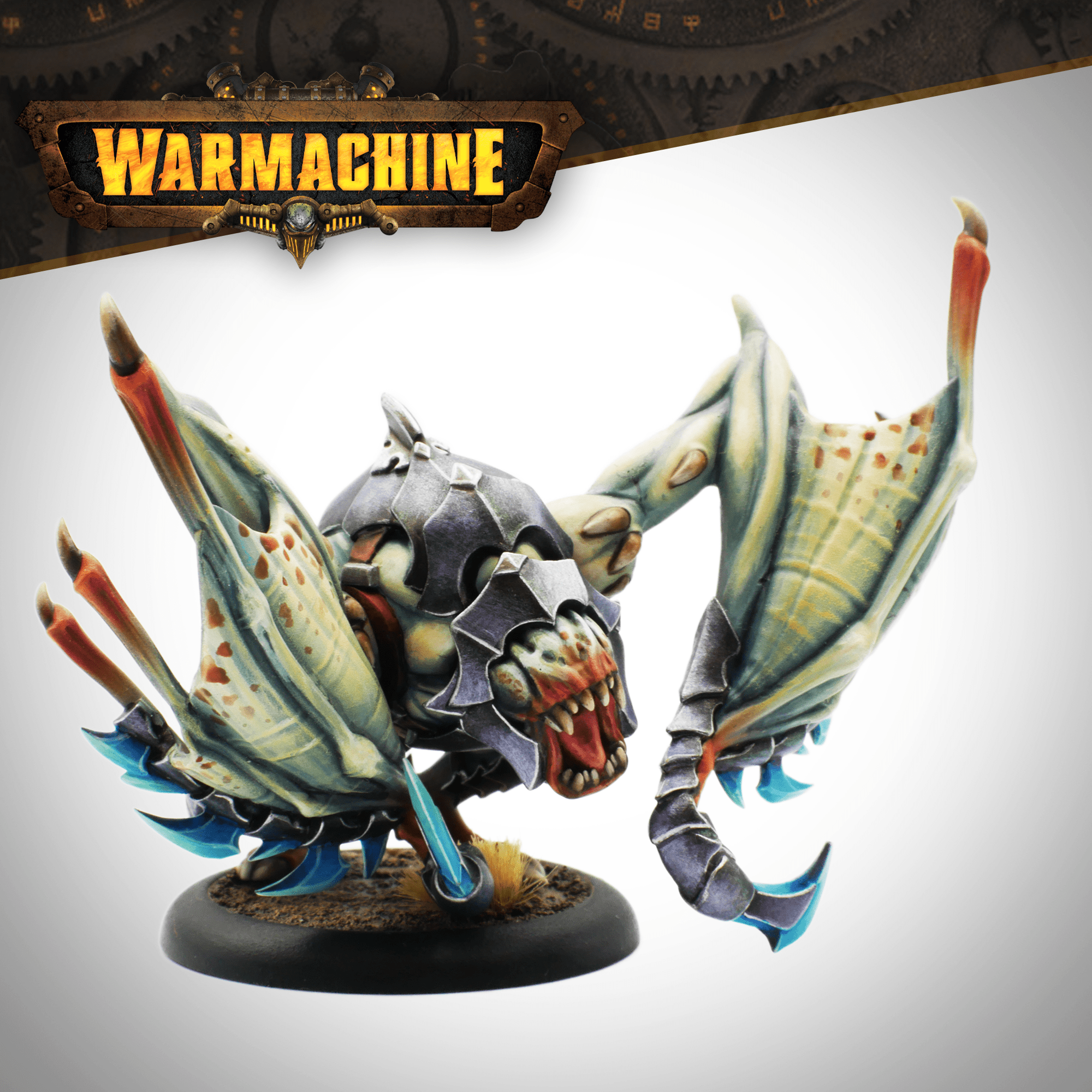 Warmachine: Dusk Fane of Nyrro Light Warbeast, Strygon - Steamforged Games