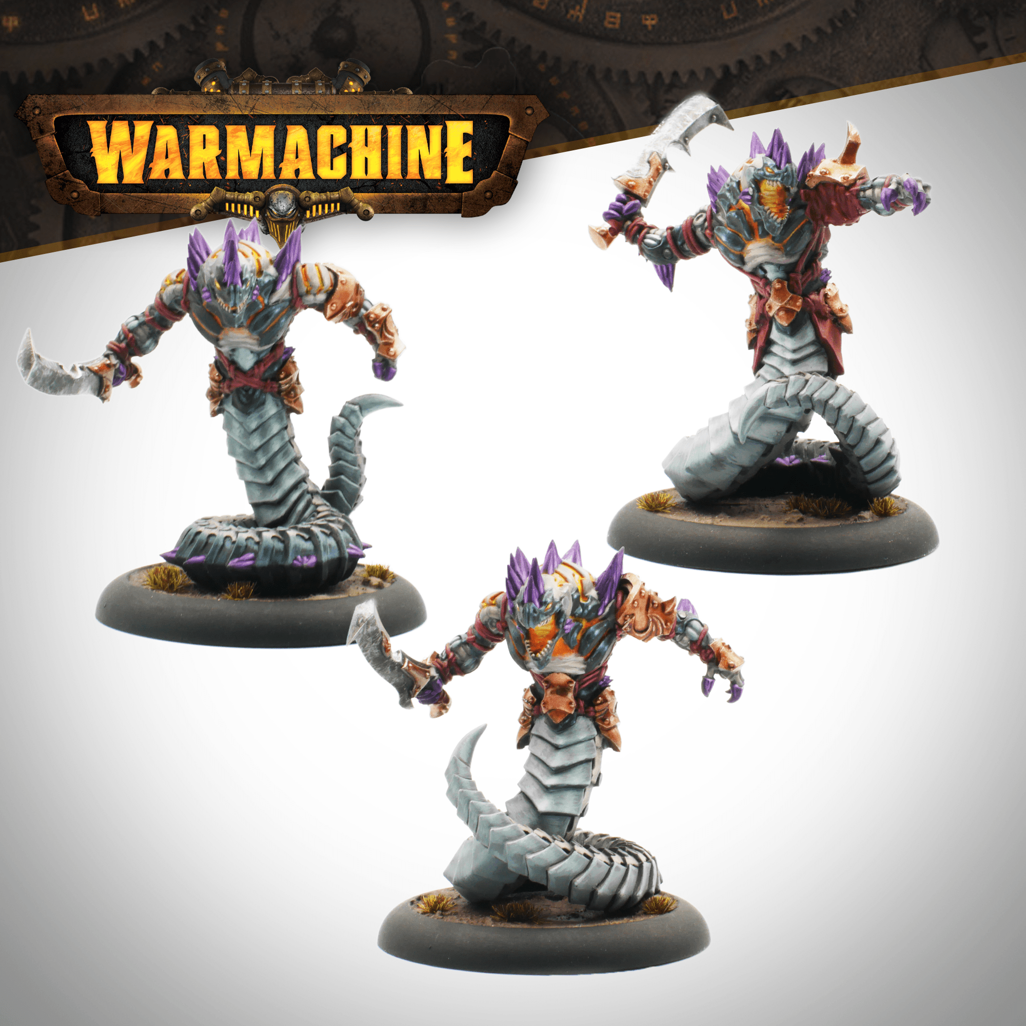 Warmachine: Wyrmspine Cinderbacks - Steamforged Games