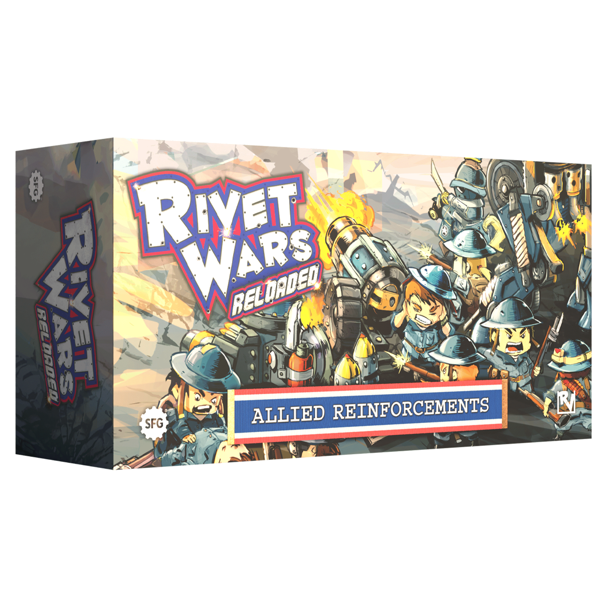 Rivet Wars: Reloaded Board Game | Steamforged Games Rivet Wars: Reloaded Board Game | Steamforged Games