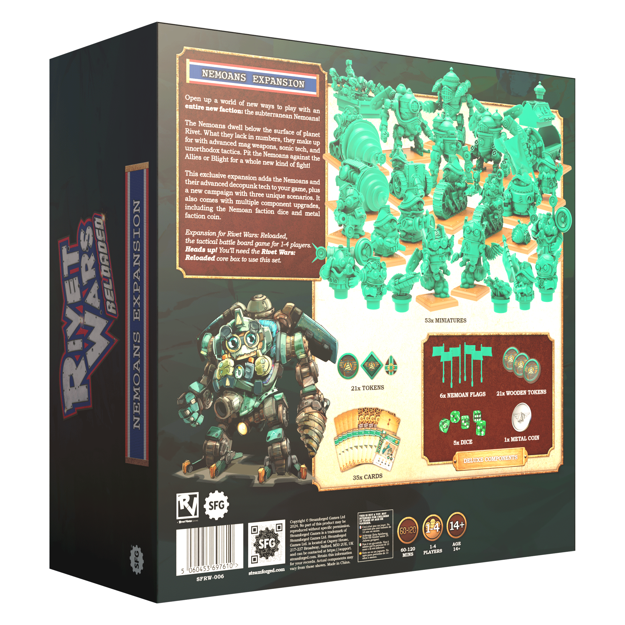 Rivet Wars: Nemoan Expansion (SFG Exclusive) - Steamforged Games