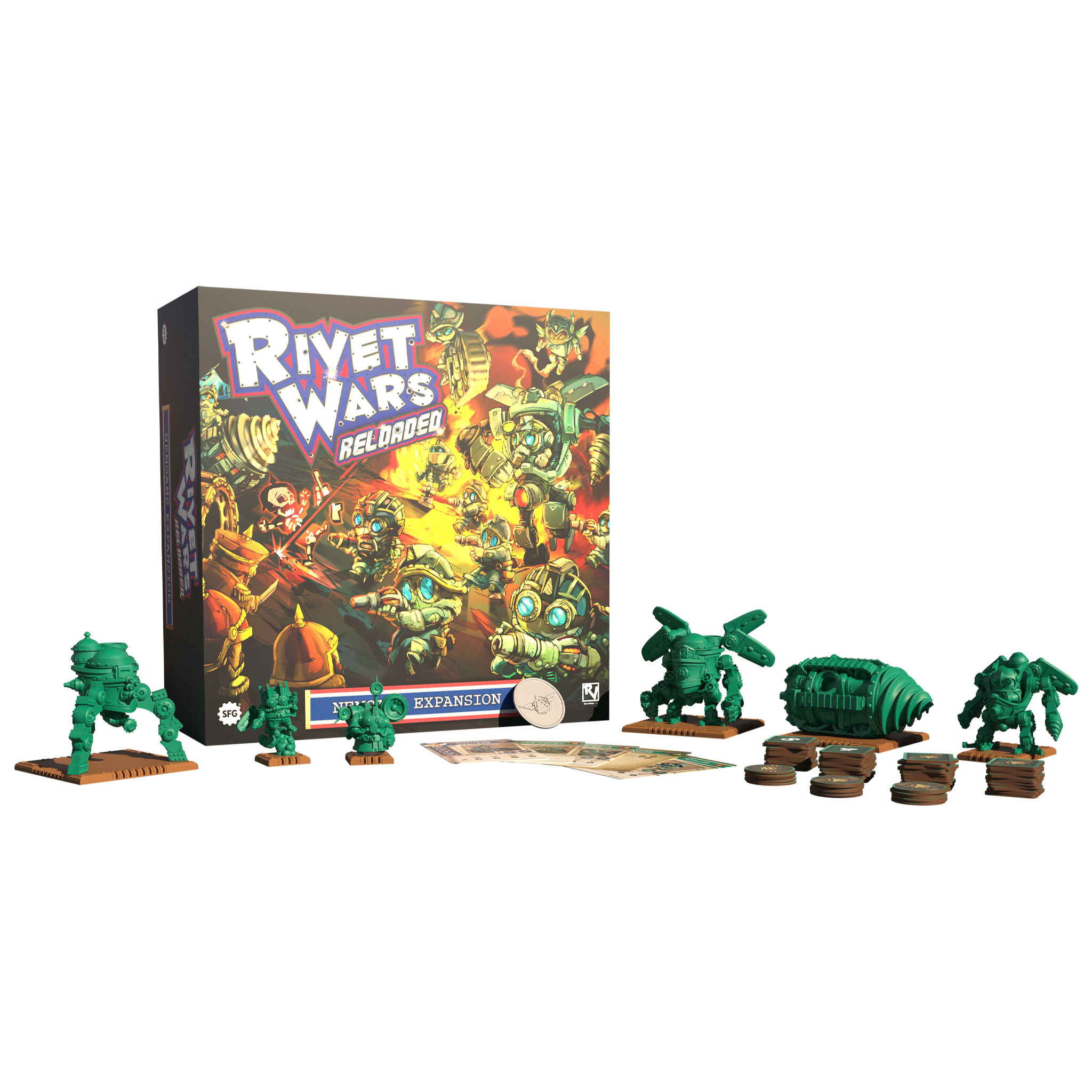 Rivet Wars: Nemoan Expansion (SFG Exclusive) - Steamforged Games