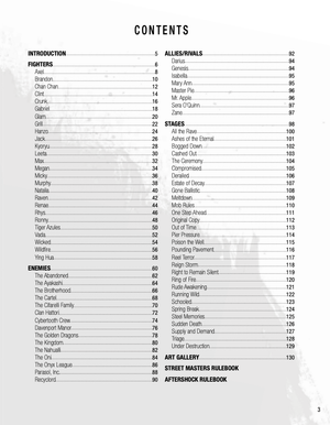 Street Masters Compendium (PDF) - Steamforged Games