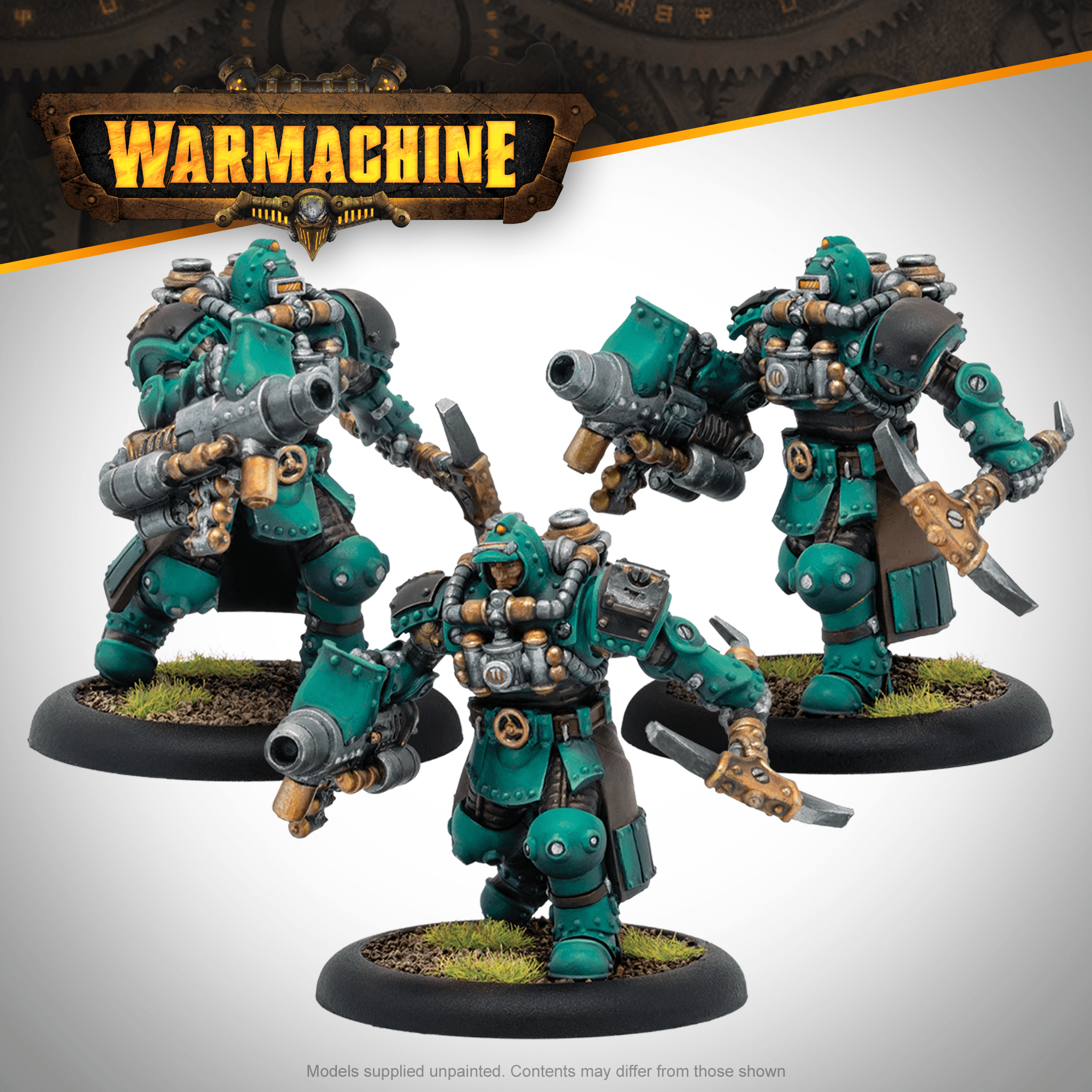Warmachine: Crucible Guard Storm Troopers - Steamforged Games