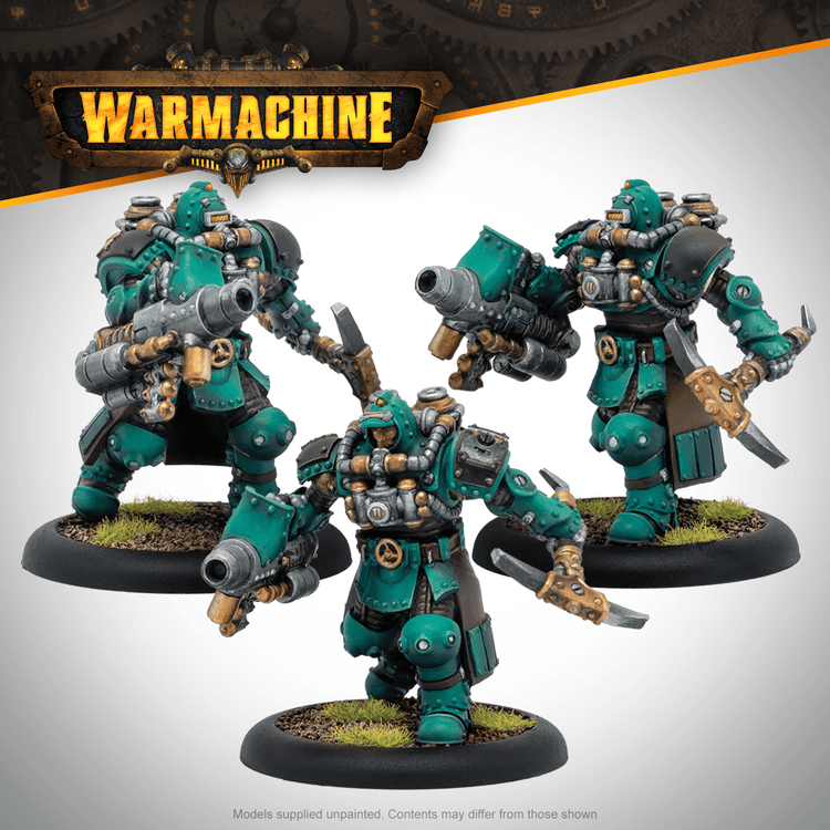 Warmachine: Crucible Guard Storm Troopers - Steamforged Games