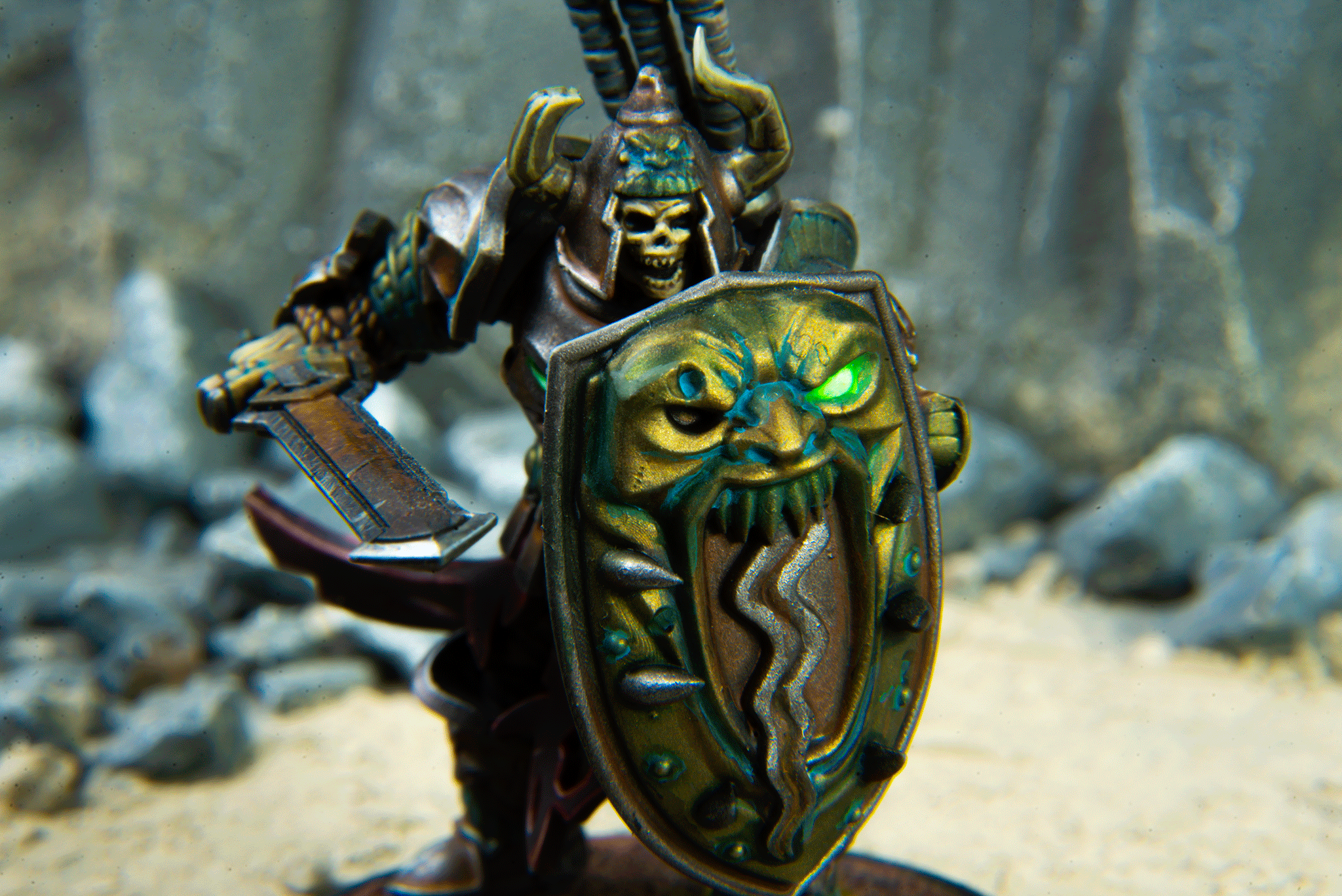 Warmachine: The Graveborn Command Cadre (HIPS) - Steamforged Games