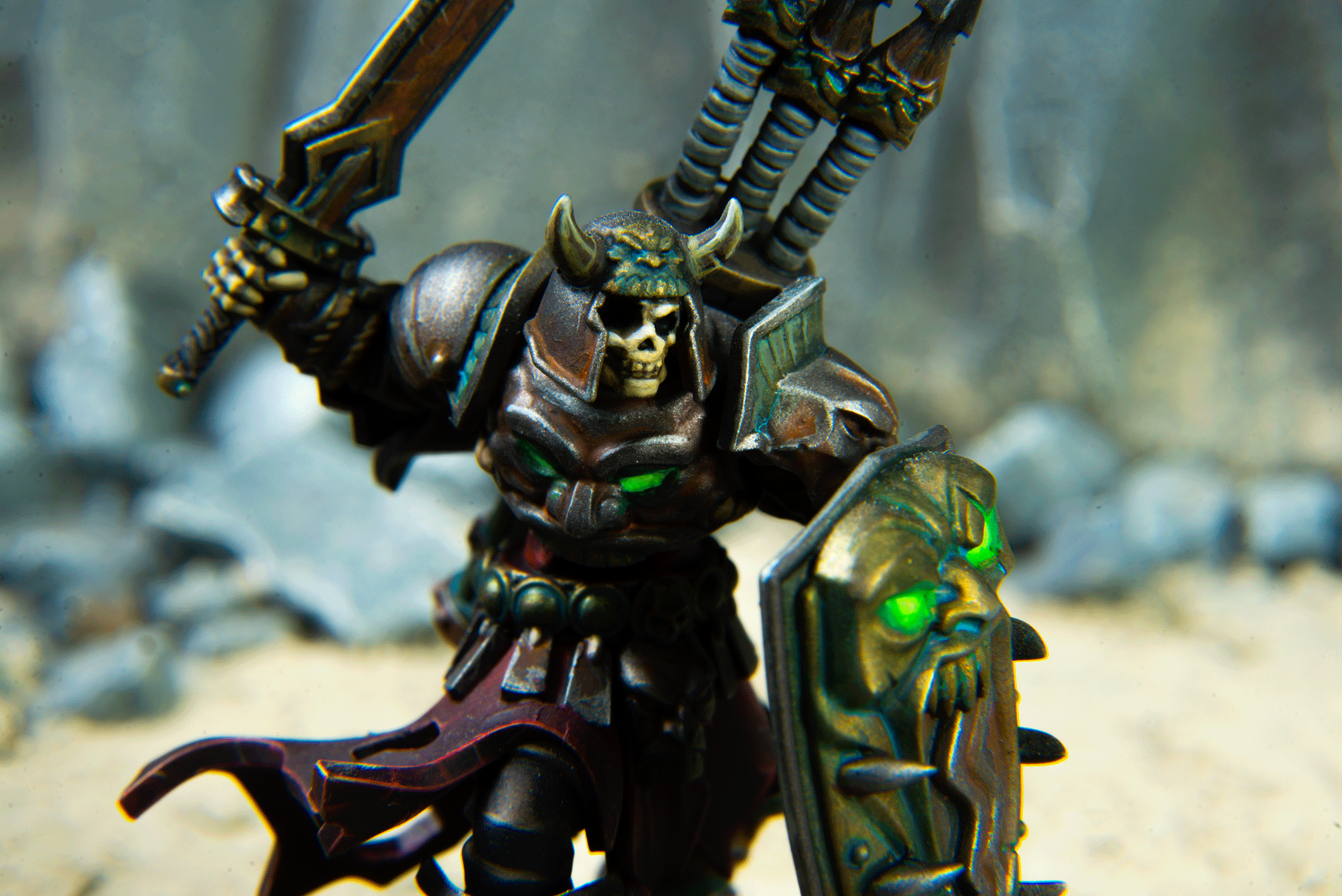 Warmachine: The Graveborn Command Cadre (HIPS) - Steamforged Games