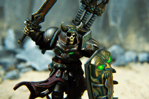 Warmachine: The Graveborn Command Cadre (HIPS) - Steamforged Games