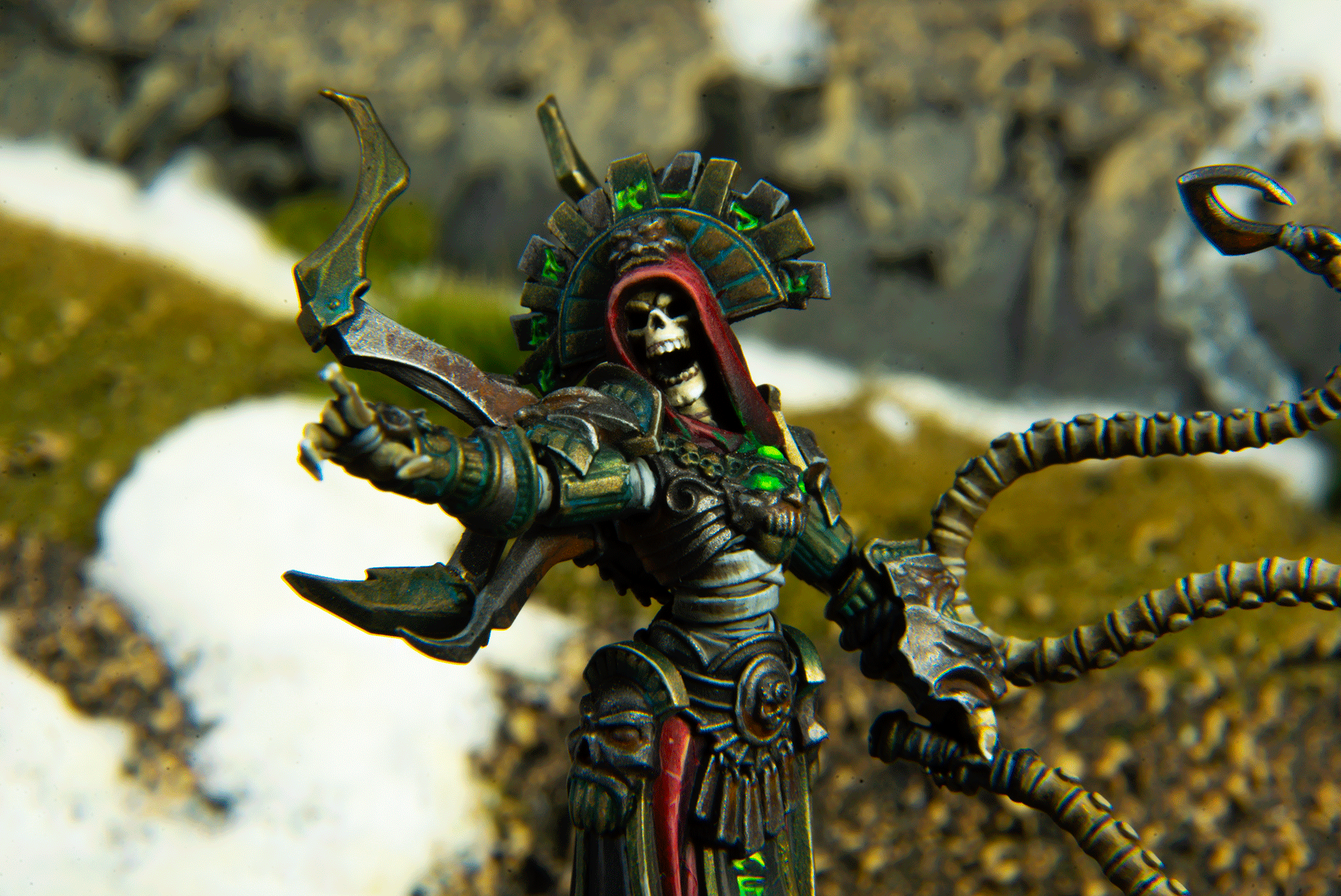 Warmachine: The Graveborn Command Cadre (HIPS) - Steamforged Games