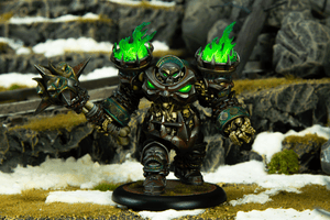 Warmachine: The Graveborn Command Cadre (HIPS) - Steamforged Games
