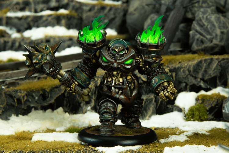 Warmachine: The Graveborn Command Cadre (HIPS) - Steamforged Games