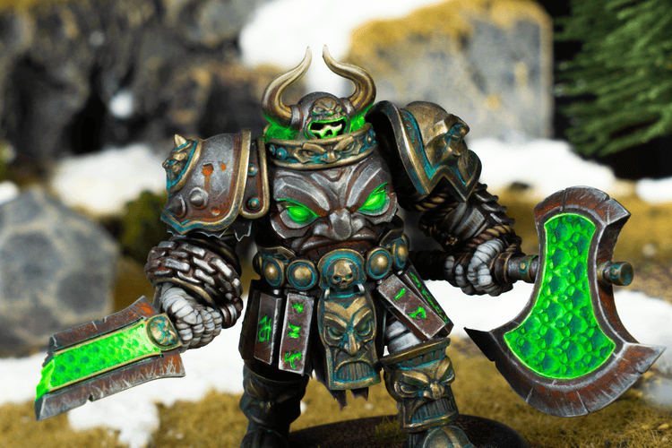 Warmachine: The Graveborn Command Cadre (HIPS) - Steamforged Games