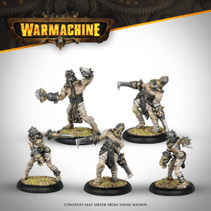 Warmachine: Dark Operations Drudge Slayers (sculpts A–E) - Steamforged Games