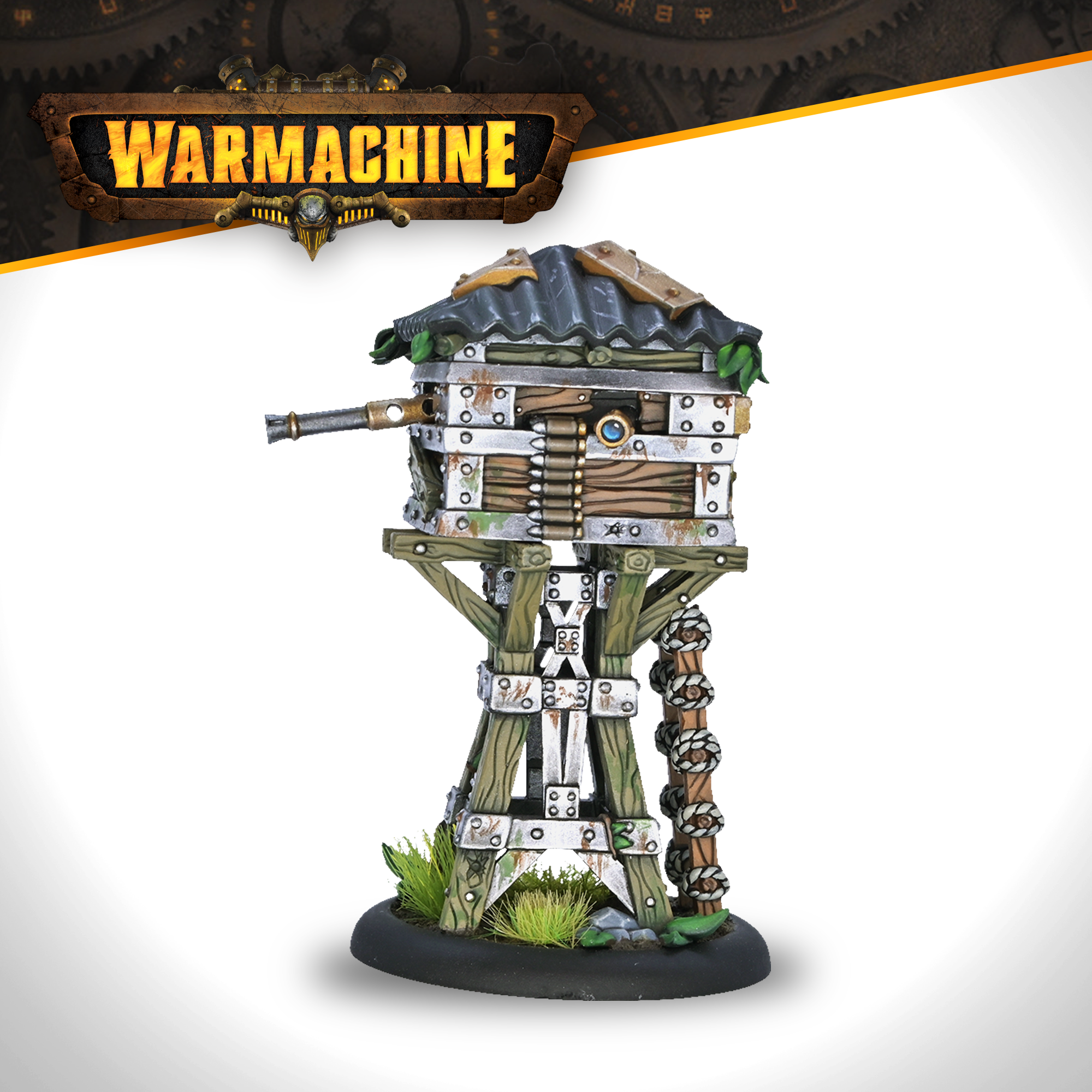 Warmachine: Southern Kriels Kithguard Guard Post