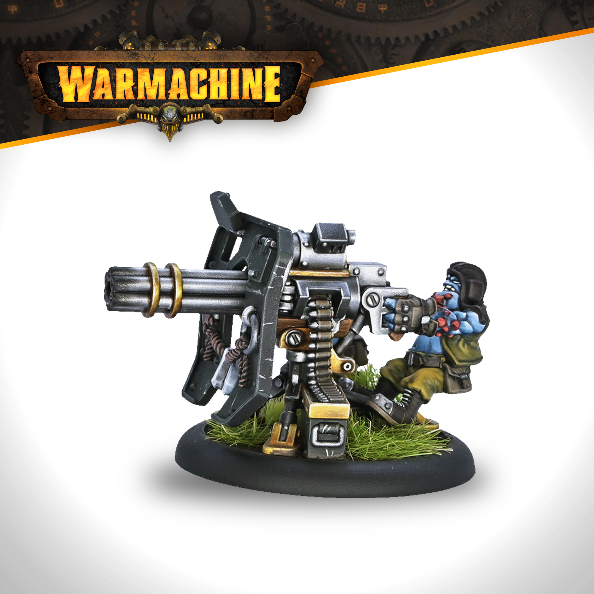 Warmachine: Southern Kriels Kithguard Hailer