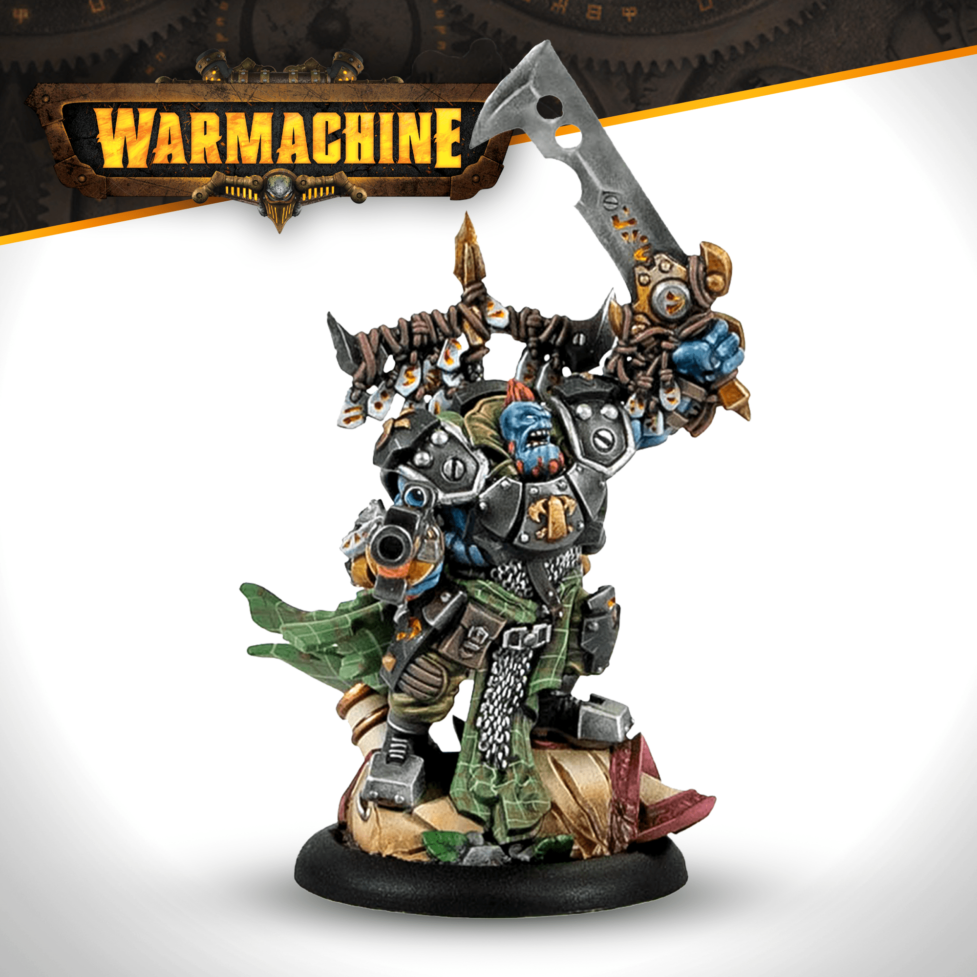 Warmachine: Major Abraham Stormcraw (Adepticon 26) - Steamforged Games