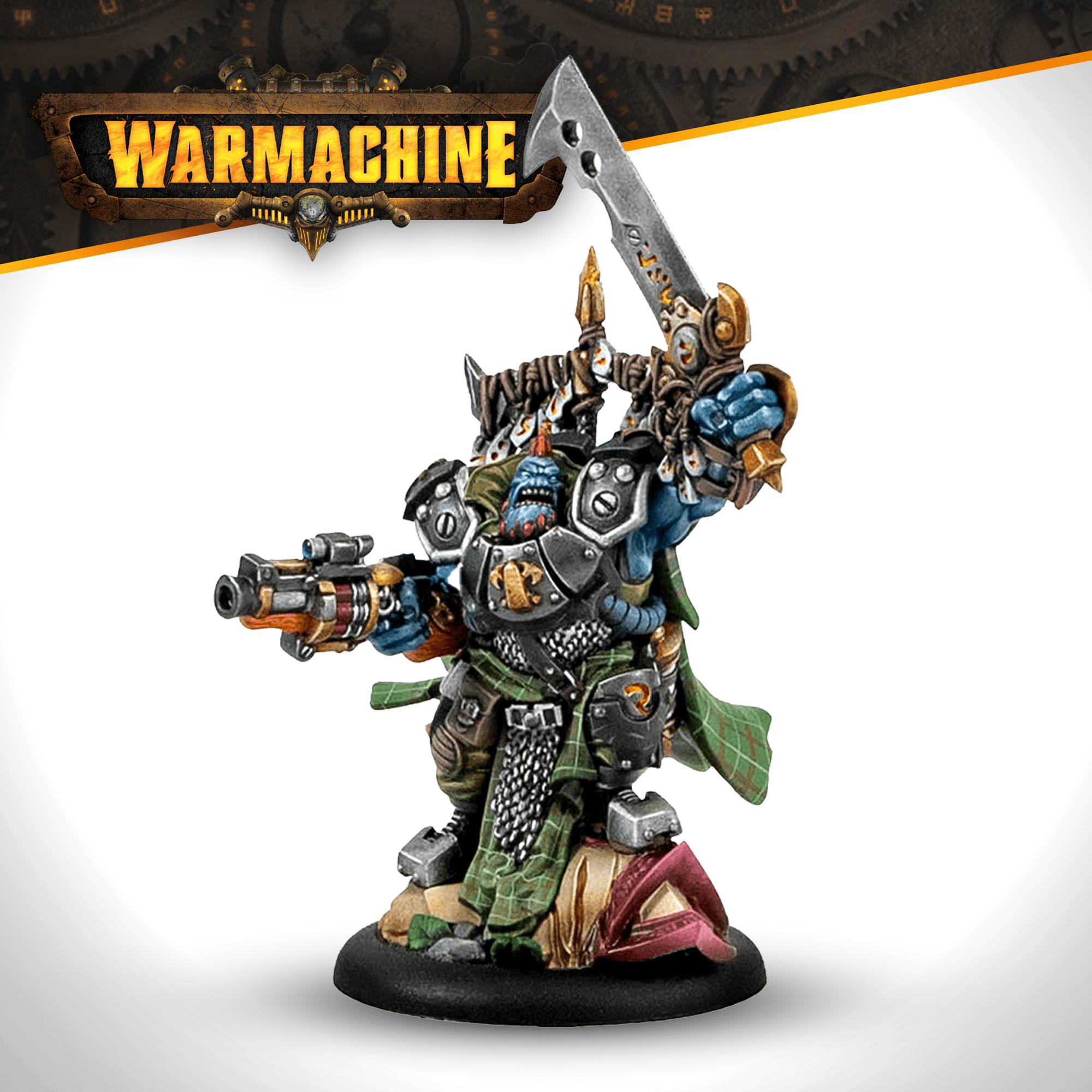 Warmachine: Major Abraham Stormcraw (Adepticon 26) - Steamforged Games