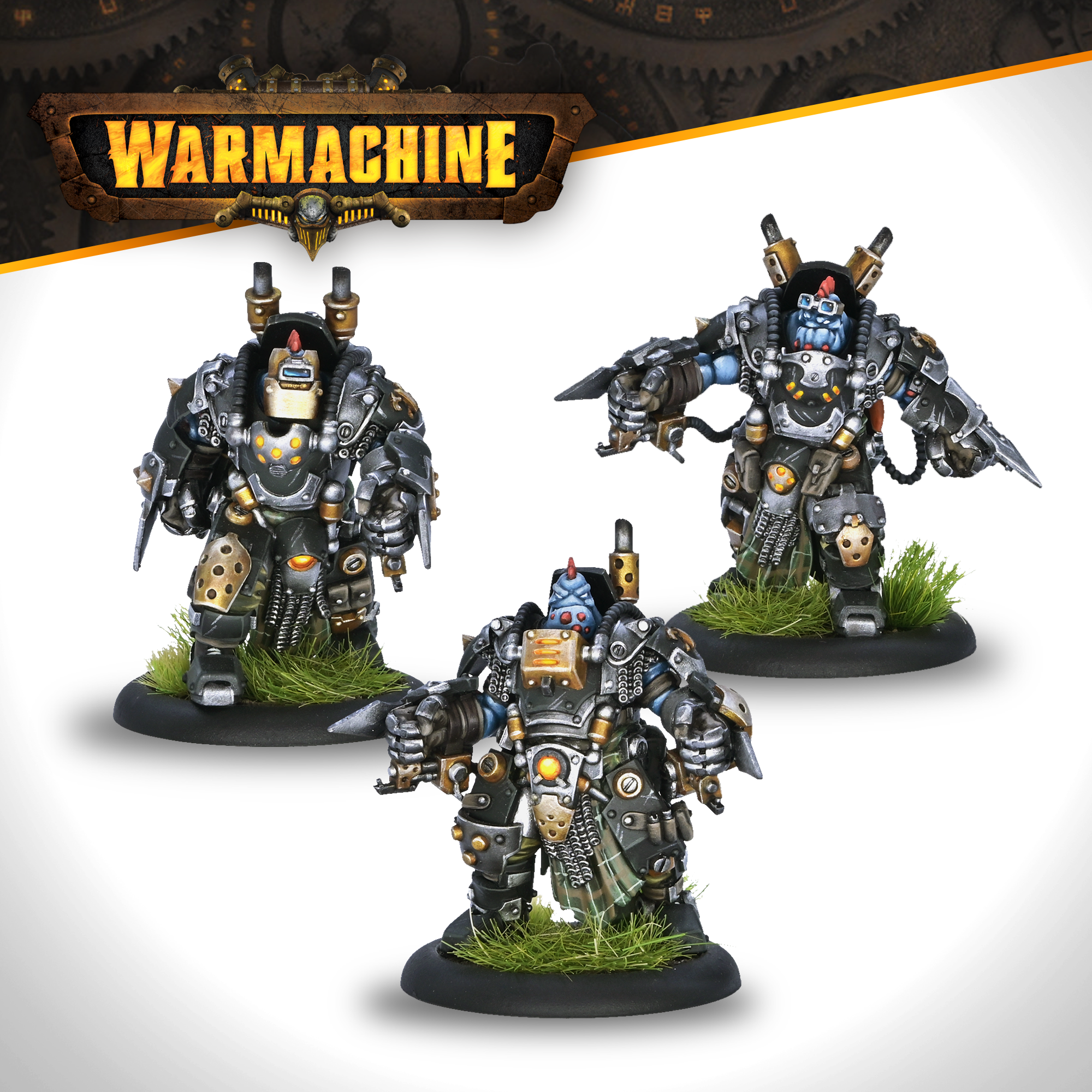Warmachine: Southern Kriels Kithguard Steelbacks