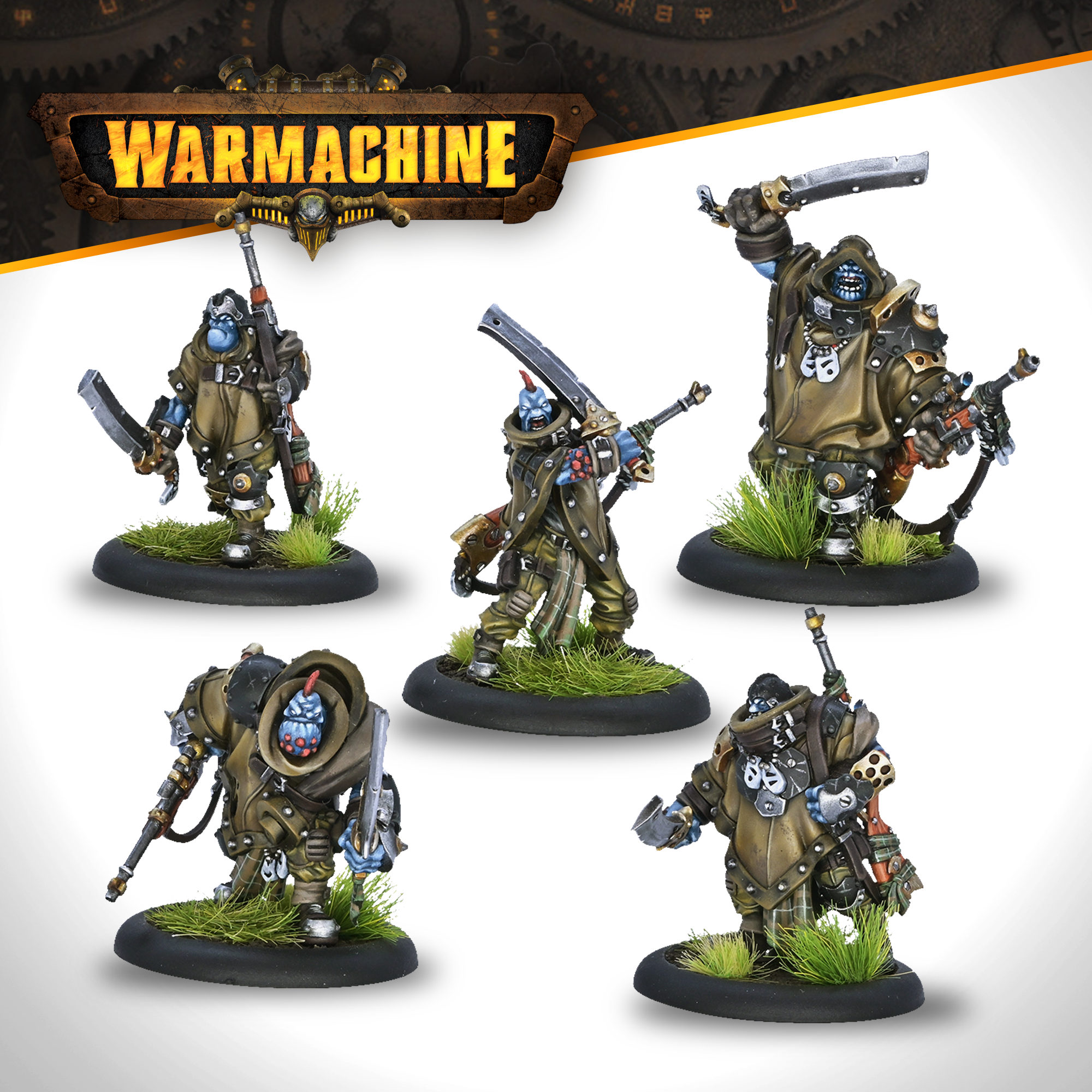 Warmachine: Southern Kriels Kithguard Throat Cutters