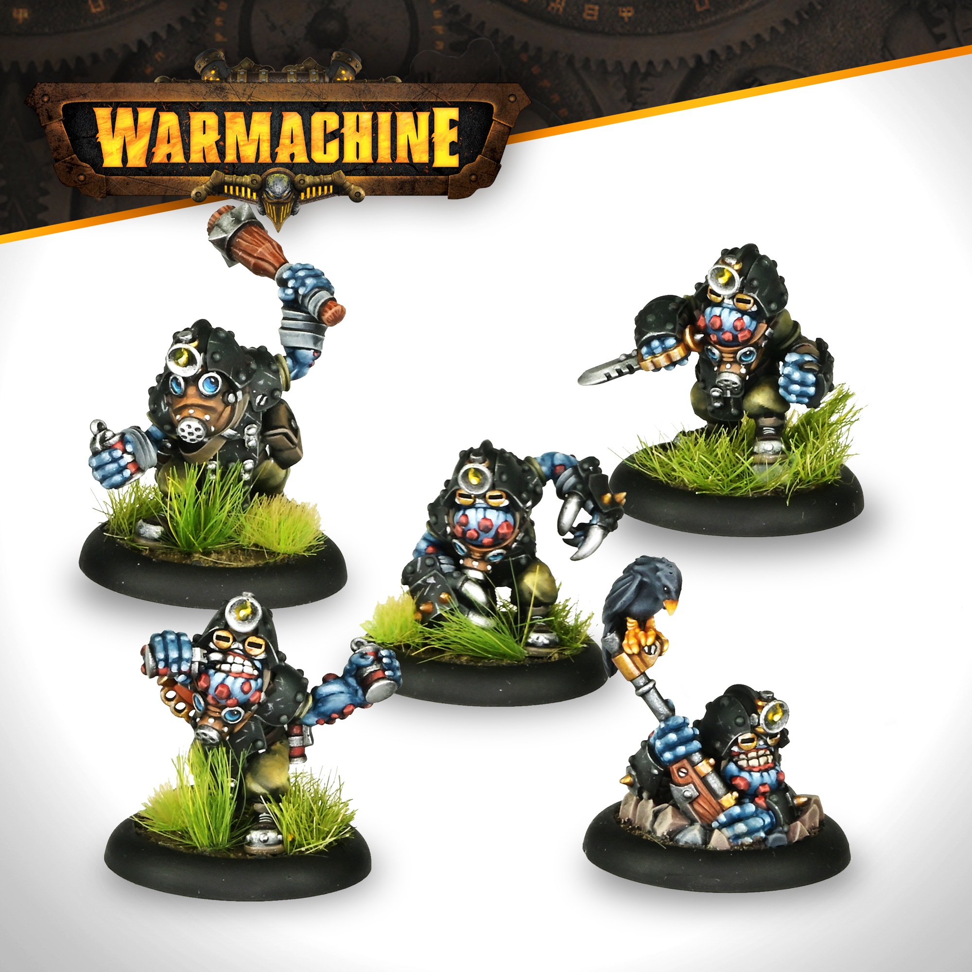 Warmachine: Southern Kriels Kithguard Tunnel Rats