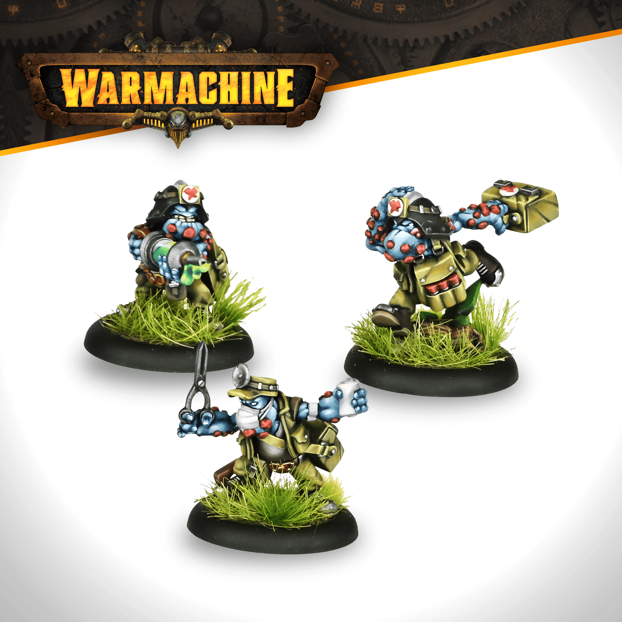 Warmachine: Southern Kriels Kithguard Core Expansion - Steamforged Games