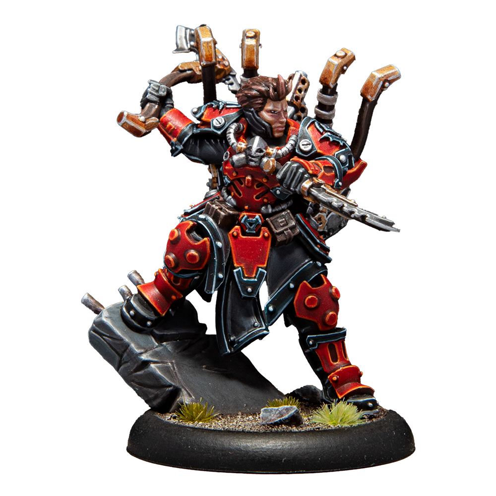Warmachine: Khador - Cadre de commande SKS-6 Warmachine: Khador - Cadre de commande SKS-6
