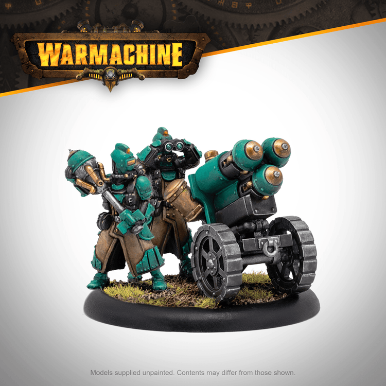 Warmachine: Crucible Guard Dragon's Breath Rocket - Steamforged Games