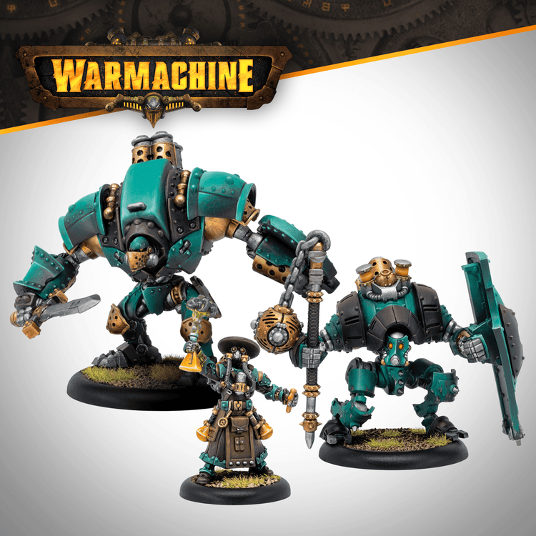 Warmachine: Crucible Guard Battlegroup Box - Steamforged Games