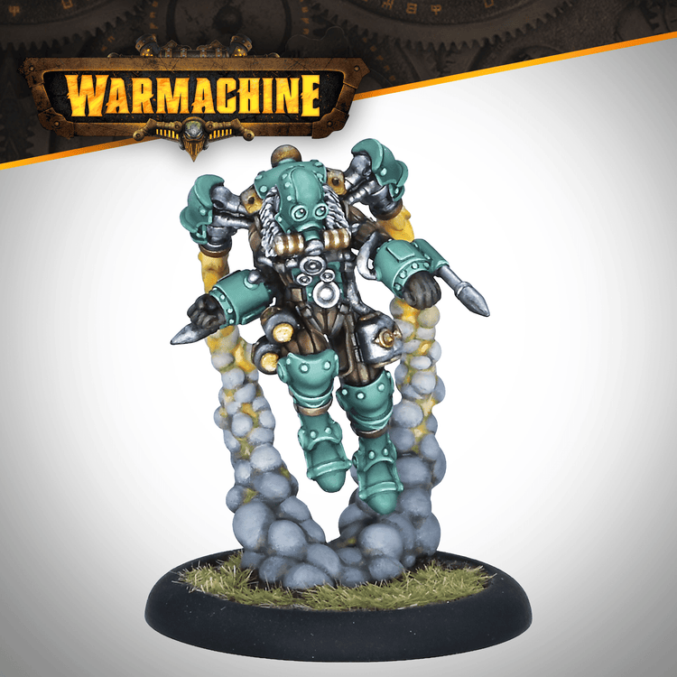 Warmachine: Crucible Guard Rocketman Stinger - Steamforged Games